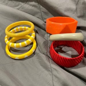 Thick bracelets never worn , send offers